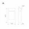 Минифото #4 товара Светильник LGD-Path-Frame-Rotary-H650G-6W Warm White (Arlight, IP54 Металл, 1 год)