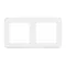 Минифото #3 товара Рамка пластиковая FRM-VERSA-PL-2-WH (Arlight, -)