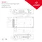 Минифото #3 товара Блок питания HTSP-200-12 (12V, 16.7A, 200W, PFC) (Arlight, IP20 Сетка, 3 года)