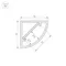 Минифото #3 товара Профиль WPH-KANT-H16-2000 OPAL (Arlight, Пластик)