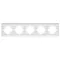 Минифото #2 товара Рамка пластиковая FRM-PERIO-PL-5-WH (Arlight, -)