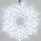 Минифото #2 товара Фигура светодиодная ARD-SNOWFLAKE-M7-450x375-108LED White (230V, 6.5W) (Ardecoled, IP65, 1 год)