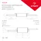 Минифото #3 товара Блок питания ARPV-24010-D (24V, 0.42A, 10W) (Arlight, IP67 Металл, 3 года)