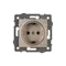 Минифото #3 товара Механизм электрической розетки SCT-MEU1-PL-GD-V (250V, 16A) (Arlight, -)