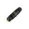 Минифото #1 товара Коннектор прямой NEO-CON-I-3pin-BK (4-8mm, IP68) (Arlight, IP68 Пластик, 3 года)
