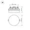 Минифото #7 товара Светильник LTD-80R-Opal-Roll 5W White (Arlight, IP40 Пластик, 3 года)
