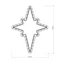 Минифото #6 товара Фигура cветодиодная ARD-STAR-M3-380x250-36LED Warm (230V, 2.5W) (Ardecoled, IP65, 1 год)