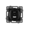 Минифото #2 товара Механизм USB розетки SCT-MUAC-PL-BK-V (5V, 3A, QC4) (Arlight, -)