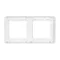 Минифото #2 товара Рамка пластиковая FRM-VERSA-PL-2-WH (Arlight, -)