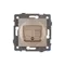 Минифото #2 товара Механизм компьютерной розетки двойной SCT-MPC2-PL-GD-V (RJ-45, CAT6) (Arlight, -)