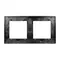 Минифото #2 товара Рамка стеклянная FRM-GLARE-GS-2-BK (Arlight, -)