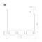 Минифото #5 товара Светильник SP-CARAMELA-HANG-L720-12W Warm2700 (BK, 360 deg, 230V) (Arlight, IP20 Натуральный шелк, 3 года)
