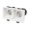 Минифото #1 товара Светильник MS-FLOW-BUILT-S157x85-2x12W Warm3000 (WH, 38 deg, 230V) (Arlight, IP20 Металл, 5 лет)