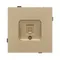 Минифото #2 товара Механизм компьютерной розетки SCT-TENDO-MPC1-SFPL-GD (RJ-45, CAT6) (Arlight, Матовый песочный)