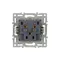 Минифото #2 товара Механизм электрической розетки SCT-MEU1-PL-BK (250V, 16A) (Arlight, -)