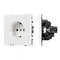 Минифото #1 товара ARL NOBE Розетка зк со шторками софт-тач белый кварц SCT-MEU-SFPL-WH (250V, 16A) (Arlight, -)