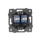 Минифото #3 товара Механизм компьютерной розетки двойной SCT-MPC2-PL-BK-V (RJ-45, CAT6) (Arlight, -)