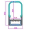 Минифото #2 товара Экран ARH-WIDE-(B)-H20-2000 RRC Opal-PM (Arlight, Пластик)