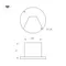 Минифото #4 товара Светильник LT-TIE-R120-3W Warm3000 (WH, 75x30 deg, 230V) (Arlight, IP65 Бетон, 3 года)