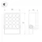 Минифото #2 товара Прожектор KT-BLOCK-S220x220-50W RGBW-Day (Графит, 15x60 deg, 24V, DMX512) (Arlight, IP66 Металл, 3 года)