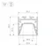 Минифото #3 товара Профиль LINE-3535-TRAY-3000 ANOD (Arlight, Алюминий)