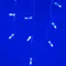 Минифото #2 товара Светодиодная гирлянда ARD-EDGE-CLASSIC-2400x600-CLEAR-88LED-STD BLUE (230V, 6W) (Ardecoled, IP65)