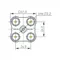 Минифото #3 товара Модуль герметичный ARL-ORION-R20-12V Cool (2835, 4 LED) (Arlight, Закрытый)