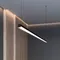 Минифото #4 товара Профиль с экраном LINE-D-3734-2000 TETRA OLIVE GREY+OPAL (Arlight, Алюминий)