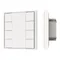 Минифото #1 товара INTELLIGENT ARLIGHT Кнопочная панель KNX-301-22-8-SH-IN White (BUS, Frame) (IARL, IP20 Пластик, 3 года)