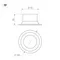 Минифото #6 товара Светильник MS-BREEZE-BUILT-R104-12W Warm3000 (WH, 90 deg, 230V) (Arlight, IP20 Металл, 5 лет)
