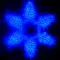 Минифото #1 товара Фигура ARD-SNOWFLAKE-M2-940x940-576LED Blue (230V, 32W) (Ardecoled, IP65)