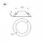 Минифото #6 товара Светильник IM-CYCLONE-R165-18W Warm3000 (WH, 90 deg) (Arlight, IP40 Металл, 3 года)