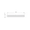 Минифото #2 товара Полоса ARH-W20-3000 WHITE (Arlight, Алюминий)