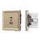 Минифото #1 товара Механизм USB розетки SCT-TENDO-MUAC-SFPL-GD (5V, 3A, QC3) (Arlight, Матовый песочный)