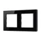 Минифото #1 товара Рамка стеклянная FRM-GLARE-GS-2-BK (Arlight, -)