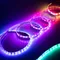 Минифото #7 товара Светодиодная лента SPI-5000SE-5060-60 12V Cx3 RGB-Auto (10mm, 13.2W/m, IP65) (Arlight, Закрытый, IP65)