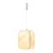 Минифото #1 товара Светильник SP-SETA-HANG-L400х420-9W Warm2700 (WH, 320 deg, 230V) (Arlight, IP20 Натуральный шелк, 3 года)