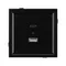 Минифото #3 товара Механизм USB розетки SCT-TENDO-MUAC-PL-BK (5V, 3A, QC3) (Arlight, Черный)